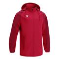 Elbrus Full Zip Rain Jacket RED M Teknisk regnjakke - Unisex