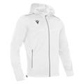 Freyr Hoody Full Zip Top WHT XL Overtrekksjakke - Unisex